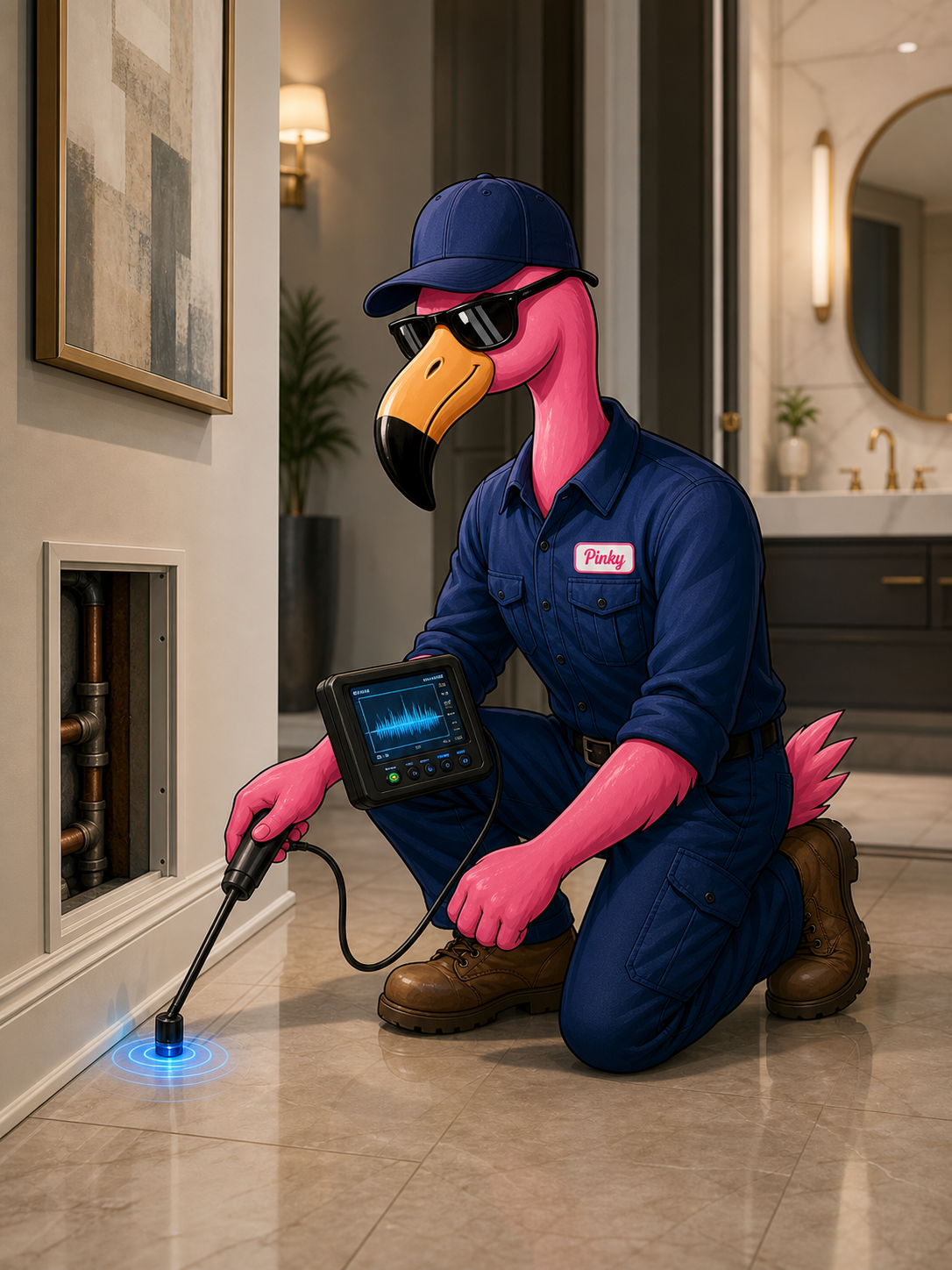 Residential leak detection service reference
