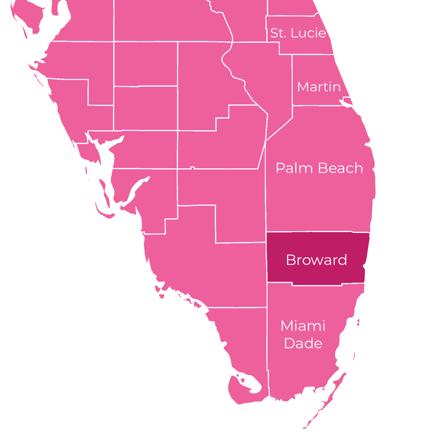 broward county plumbing services map